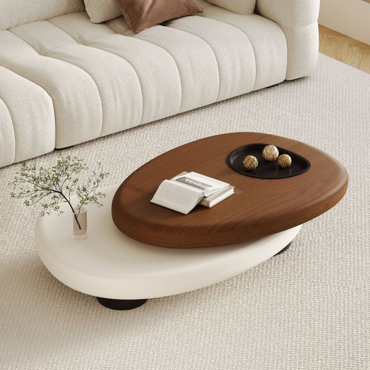 Duo Oval Coffee Table